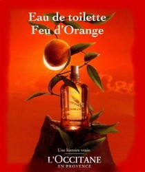 Gamme Feu d'orange L'Occitane