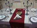table en f�te sil�a