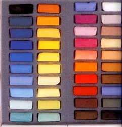 Etui carton demi pastels