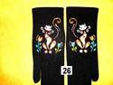 Gants chats couleur