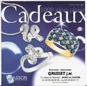 BAGUE OR 4grs SAPHIRS ET DIAMANTS  0,10Ct