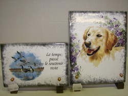 plaque lave peint 56,00 � et 40,00 �