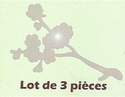 Stickers miroir Fleurs de cerisiers x3