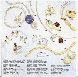 N�66 BOUCLES D'OREILLES OR  0grs92 ET SAPHIR