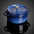 cocotte ronde bleue