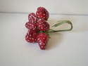 Rond de serviette fraises