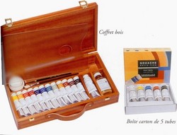 Coffrets gouache Sennelier