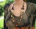 Bijoux en Perles et graines naturelles